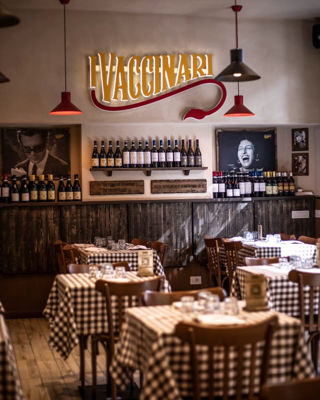 Dettaglio della sala de I Vaccinari